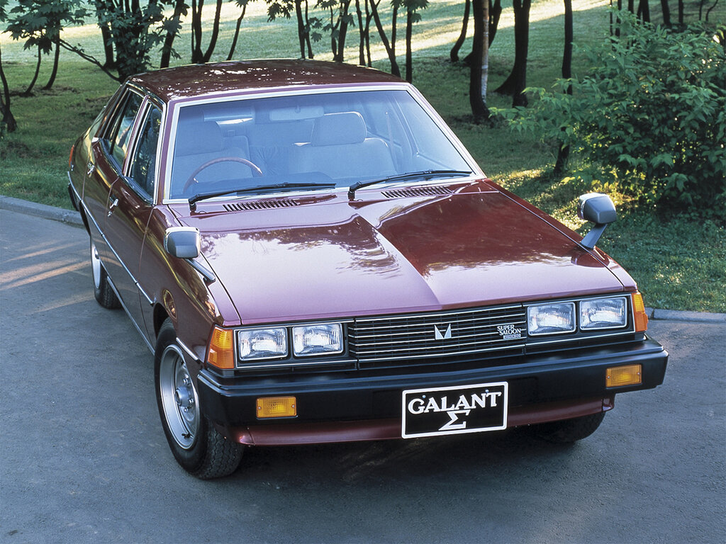 Mitsubishi Galant 3 поколение, рестайлинг, седан (10.1978 - 04.1980)